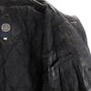 OLD 90s Genuine Leather leather jacket F Genuine leather quilted lining Men's Used