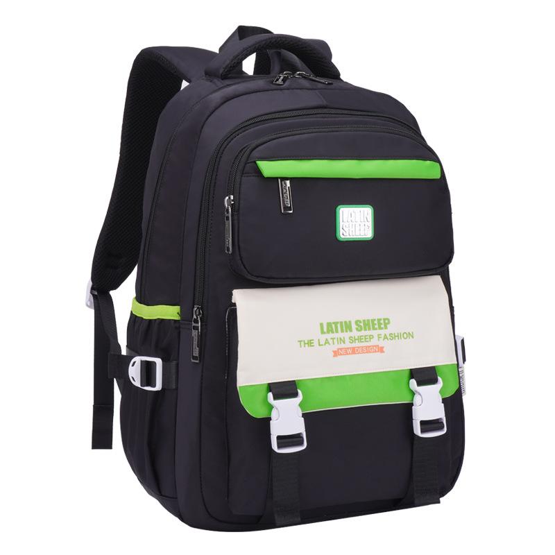 Elementary School Bag Female Junior High School Student High School Student College Student Fashion Spine Care Lightweight Large-capacity