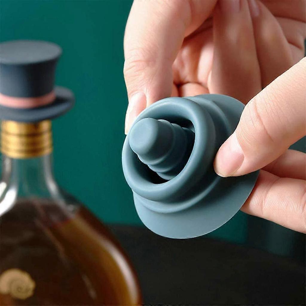 Silicone Magic Cap Bottle Stopper, Acrylic