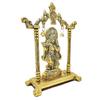 Metall Radha Krishna Statue Vergoldet Dekorieren Sie Ihr Zuhause, Büro & Radha Krishna Murti Idol Ausstellungsstück Figuren