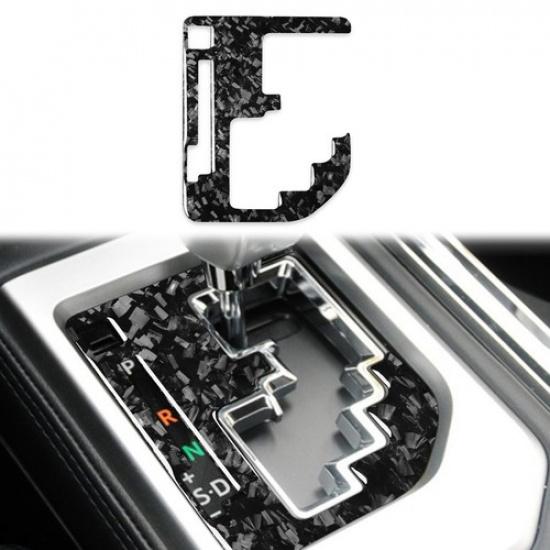 Carbon Fiber Gear Shift Knob Lever Panel Trim for Toyota Tundra 2014-18