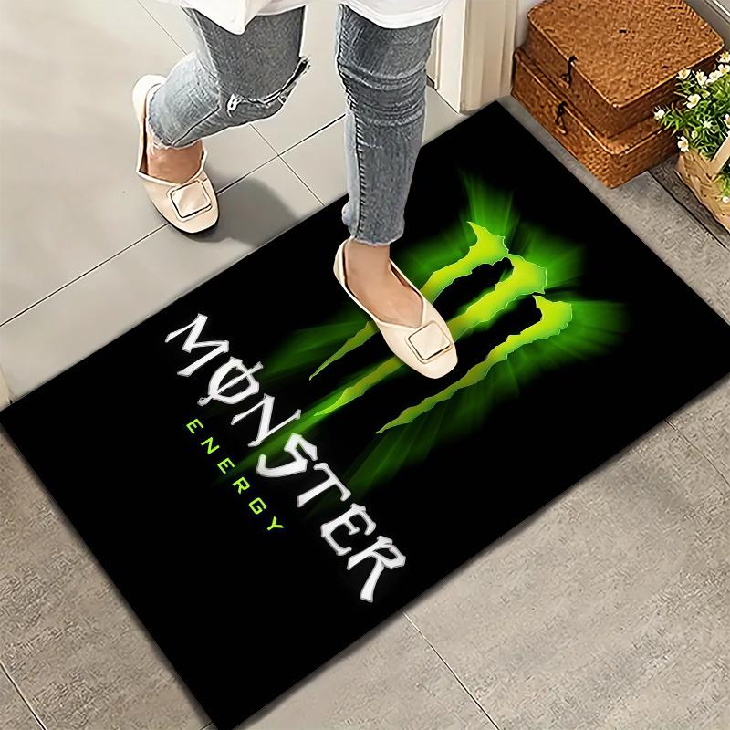 Monster Energy Carpet Rug for Living Room Bedroom Home Sofa Decoration,Kids play Nonslip Floor Mat
