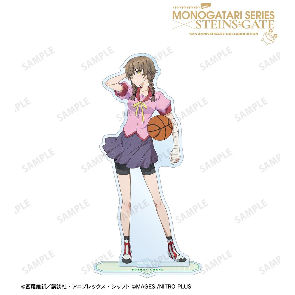 Monogatari Series x STEINS GATE Original Illustration of Suzuha Amane Collaboration Big Acrylic Stand Ver.