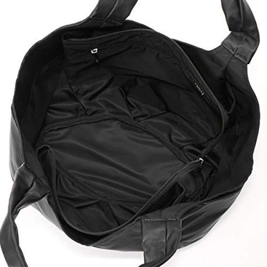 Tote Recycled Soft Medium Brown [Isaac] Bag, Nylon, Tote, Size, Women's, (20)