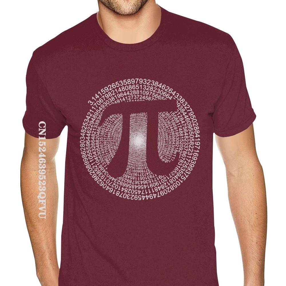 Classic Pi T Shirt 3,14 Pi Number Symbol Math Science Gift Tee Shirts For Men Make Your Own Soft Cotton HipHop Print Tee