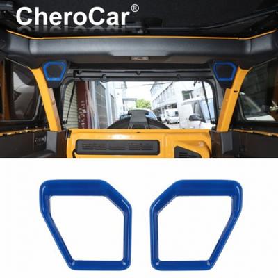 2x Kofferraum Lautsprecher Verkleidung Zubehör Teile für Ford Bronco + Blau