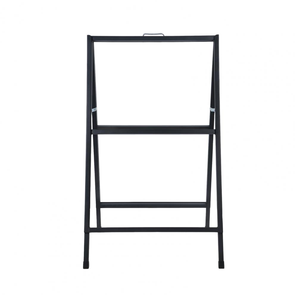 

Держатель знака в рамке, складной держатель знака, держатель для сэндвич-панелей на открытом воздухе, двухсторонняя стойка для вывесок на тротуаре для деловых мероприятий