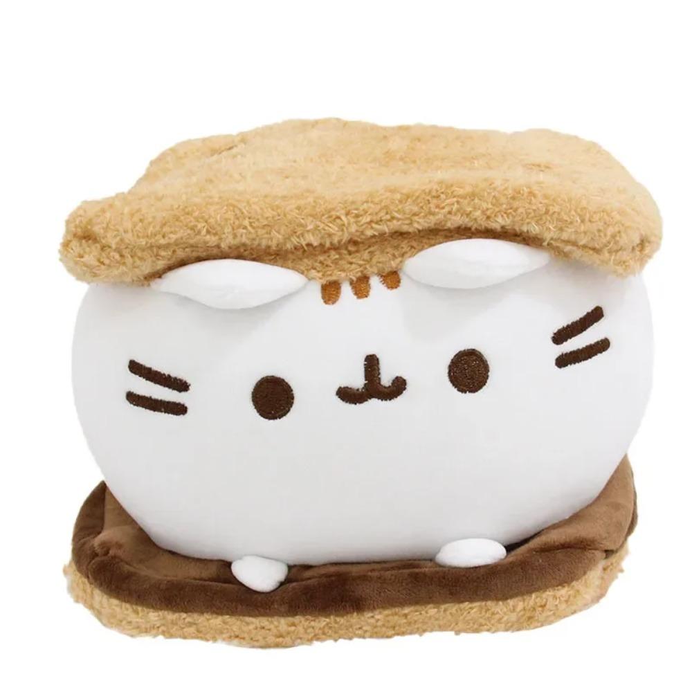 Pusheen 15cm Plüschtier Anime Niedliche Katze Weich Heimdekoration Schreibtisch Schlafzimmer Ornament Kinderspielzeug Sammlung Zubehör Geschenk