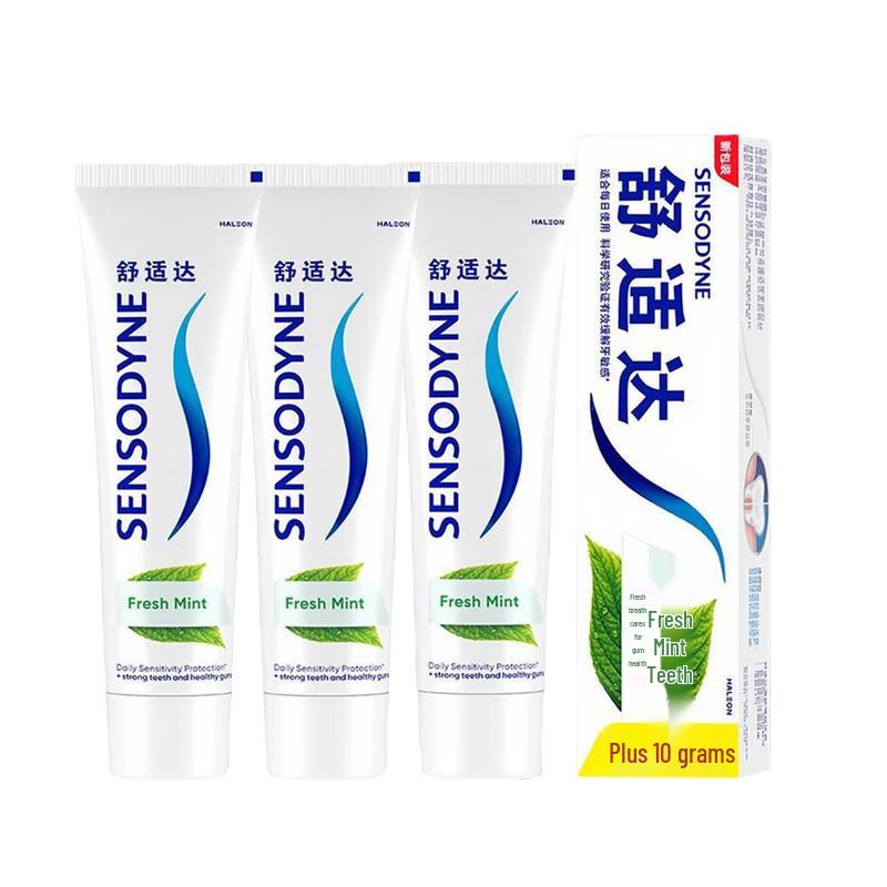 Sensodyne Fresh Mint Sensitive Toothpaste 3x100g