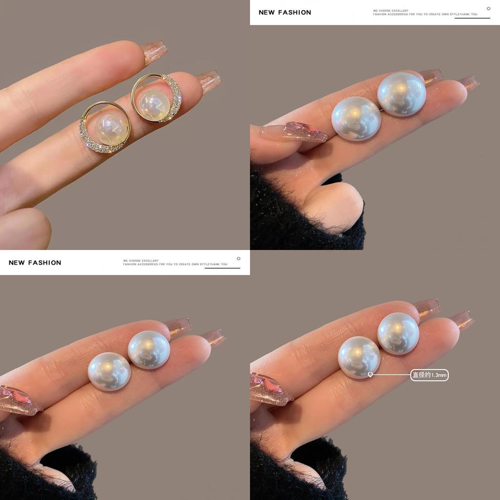 Statement Pearl Ear Studs For Women Fashionable And Trendy Accessories For A Chic Look