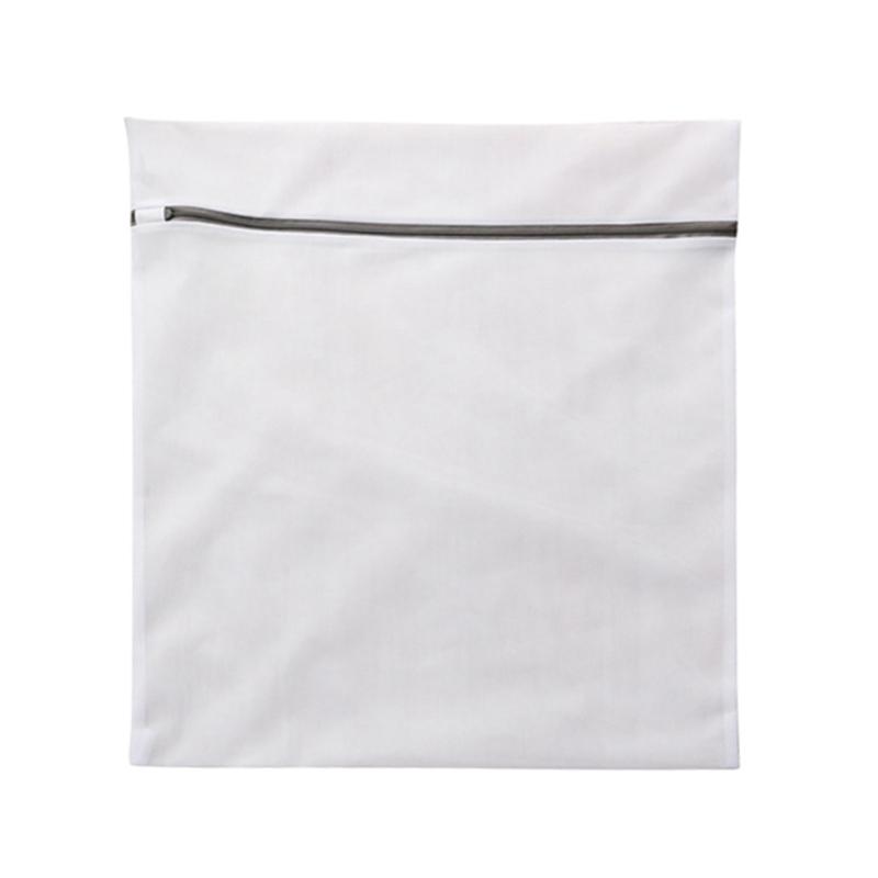 High-end Elegant Gray Zipper Laundry Bag Thickening Bra Bag Home Garden Home Storage Organization