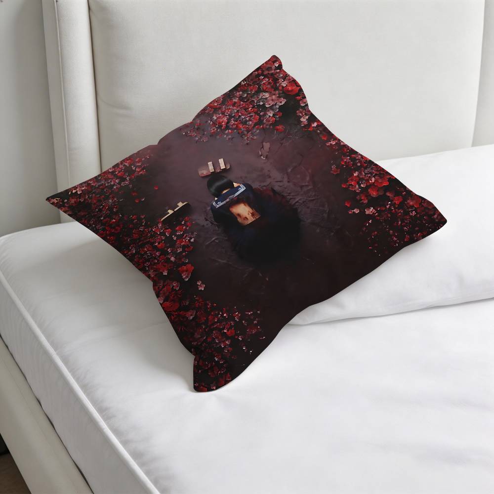 Game SSilent HHill F Fashion Square Pillow Case Durable Throw Pillow Cover for Sofa Couch Chair