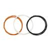 3.0m 10ft (Black/White/Yellow) Gavitt Cloth-covered Pre-tinned Stranded Pushback 22awg Guitar Wire Instrument Cable Part