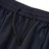 Adidas Solid Color Comfortable Breathable Quick-Dry Knitted Sports Pants Men Bottoms Legendary-Ink-Blue JL9555