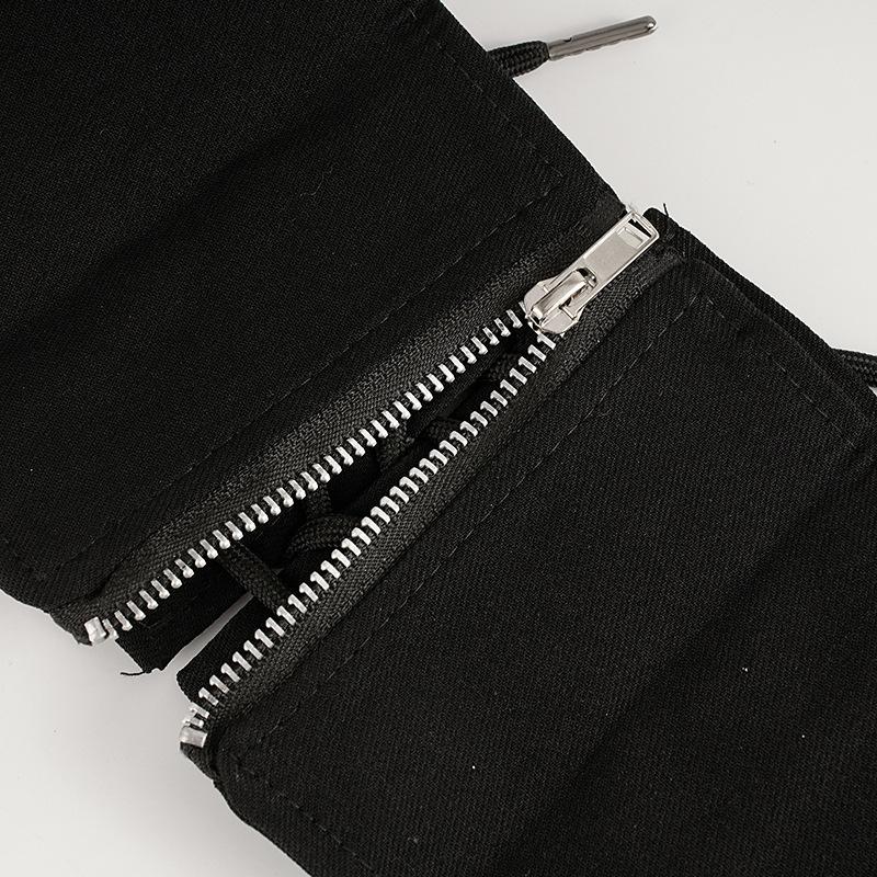 Fashionable Wide Body Shaping Belt Waist Seal Women's Decorative Shirt European and American Black Ultra-wide Zipper Belt for Women