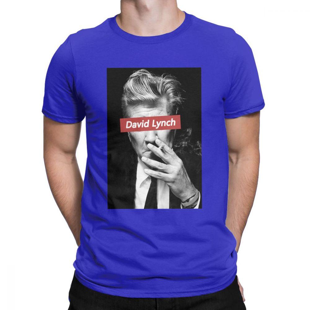 David Lynch Tshirt 80s Mens T Shirts Newest Twin Peaks Cotton Short Sleeve Tee Shirt Movie Tops Plus Size Birthday Gift TShirt
