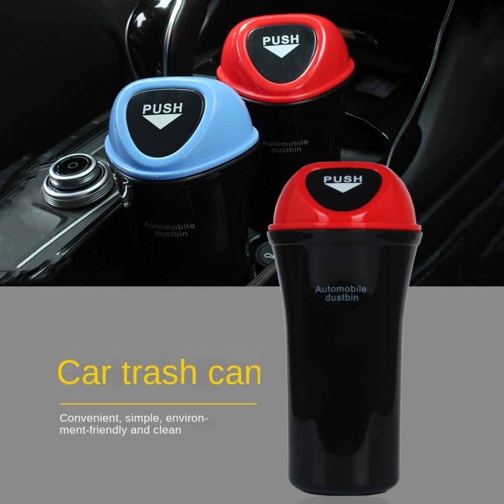 

Hangable Car Garbage Bin Dustbin Auto Trash Bin Container Car Trash Can Vehicle