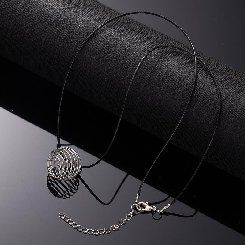 

Пружинный брелок-шарик Полый шарик для перемешивания Шарик-фонарик Ожерелье-аксессуар Аксессуар-брелок X399-1