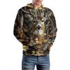 Men's Wildlife Hoodie Hoodies Sweatshirt Fashion Daily Casual Long Sleeve Hooded