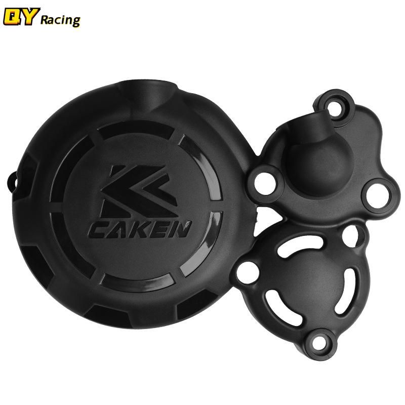 Motorcycle Engine Cover Clutch Cap Magneto Water Pump Guard For Bosuer BSE M6 J1 X6 ZongShen 300cc CBS300 CBS 300