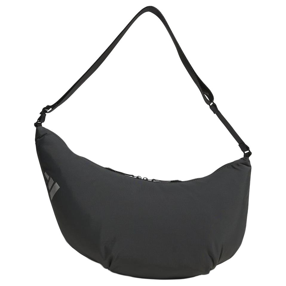 New Adidas Nylon Shoulder Bag, Crossbody Bag Regular Unisex Black JW1701
