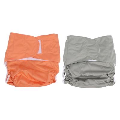 Large Washable Adult Cloth Diaper Nappy Reusable Incontinence Nappies Underwear for The Elderly