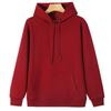 Silver Fox Fur Hooded Fleece-Lined Sweatshirt – Heavyweight, Warm, Trendy, Autumn/Winter, Versatile, Loose Fit, Custom Logo Available.