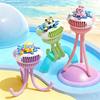 Stroller Fan Built-in Large Battery USB Fast Charging 5 Wind Speeds Cartoon Animal Swim Ring Design Portable Cooling Fan