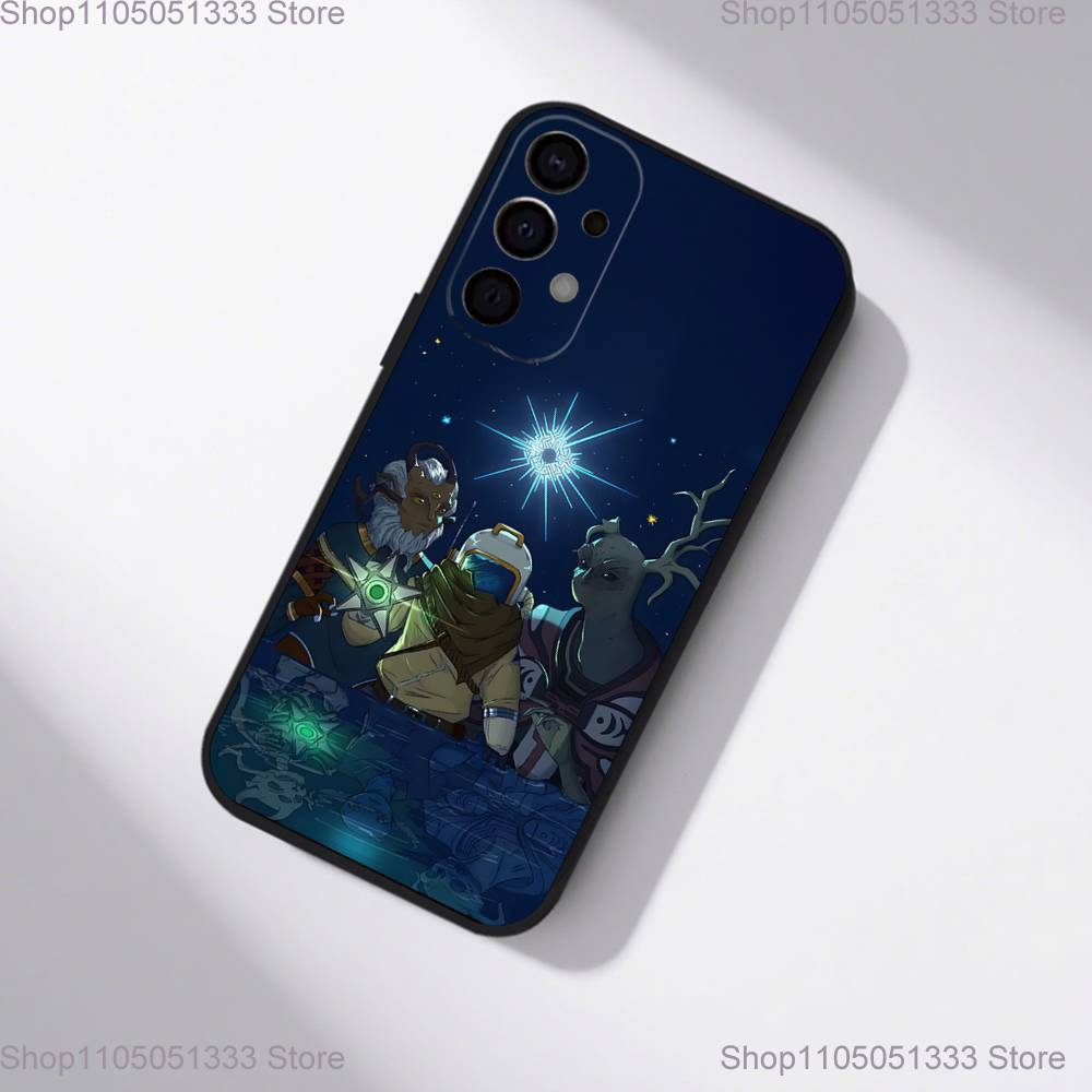 Outer Wilds Game Phone Case For Samsung S25,S24,S21,S22,S23,S30,Ultra,S20,Plus,Fe,Lite,5G Black Cover