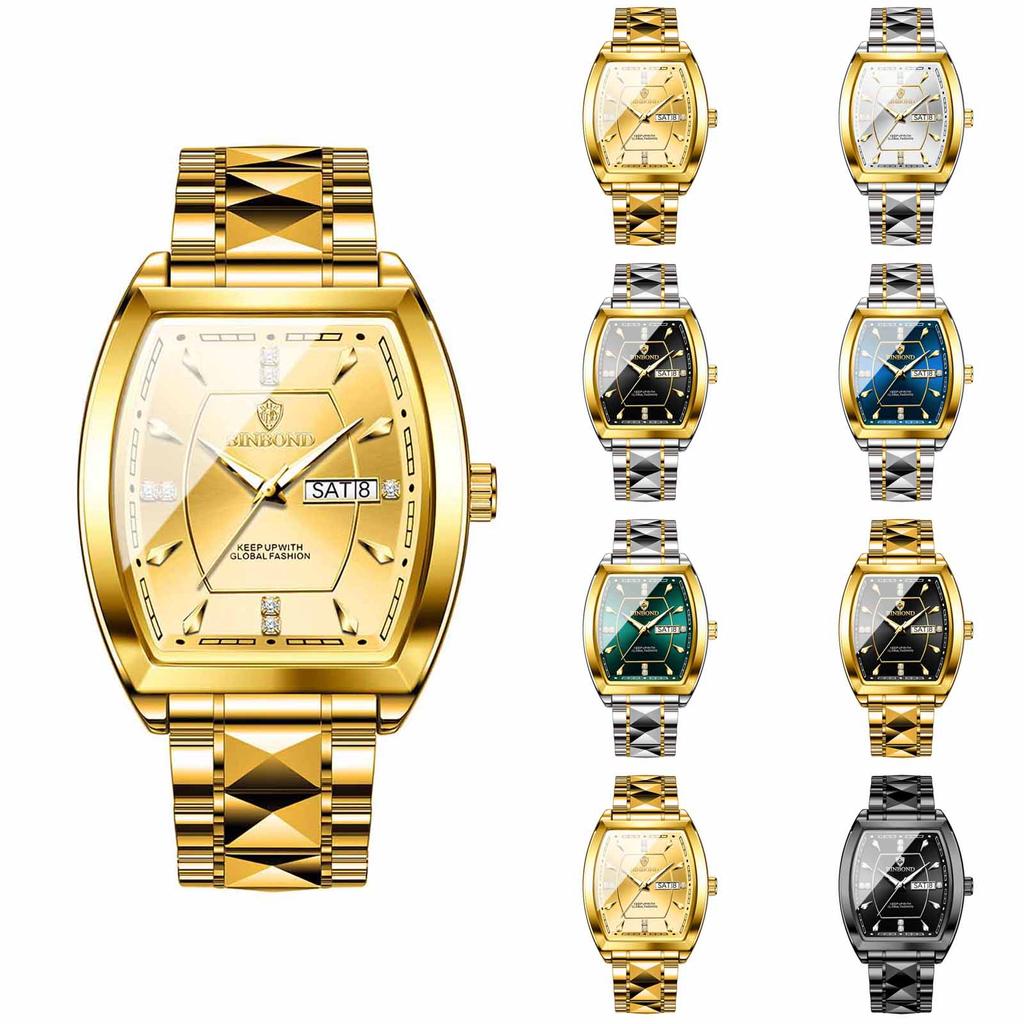 Men's Waterproof Luminous Running Alarm Clock Watch