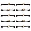 10Pcs Button Cheongsam Knot Button Fasteners Chinese Closures Buttons for Chinese Cloaks Dress Sewing Craft Project