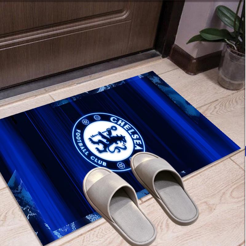 Football Club F.C Pattern Rug, Indoor/Outdoor Mat, for Picnic, Gameroom, Bedroom, Office, Living Room, Home Decor Carpet, Birthday Gift