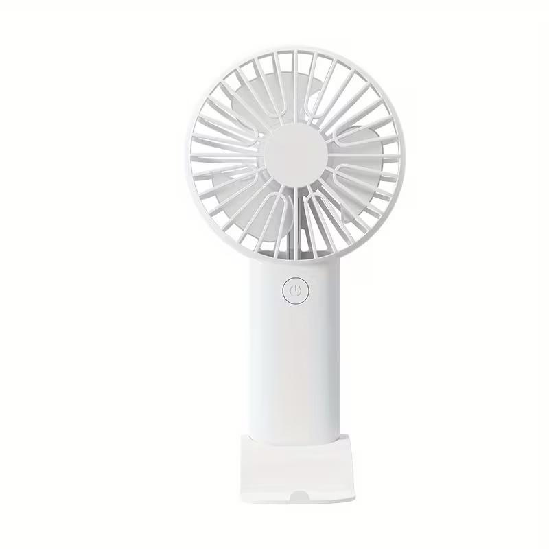 Rechargeable Mini Handheld Fan USB Portable Cooling Fan 3 Speed Personal Fan
