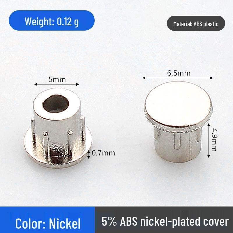 Yingya Furniture Moisture-Proof Plastic Screw Hole & Hinge Plug Cover (5-40mm).