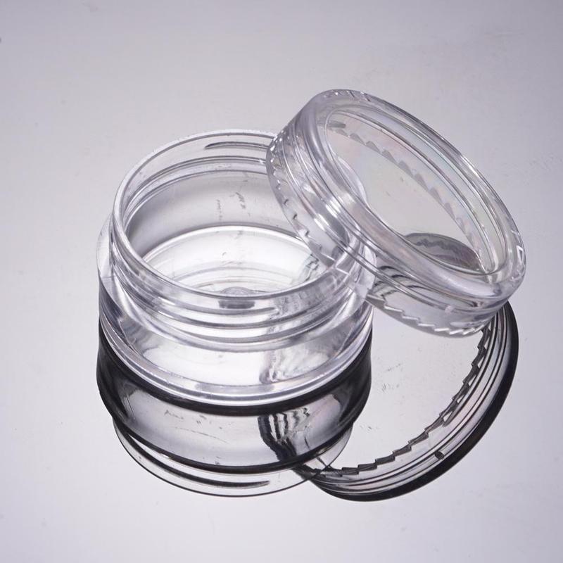 Transparent Sample Pot Satın alın 10 Pieces Clear Plastic Cosmetic Sample Container 5 Grams ...