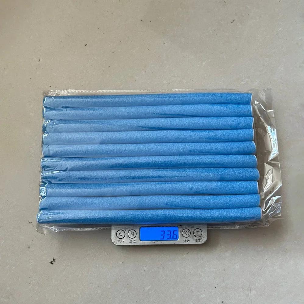 10pcs Universal Perm Curling Bar Hair Curling Stick Colorful Sponge Curling Iron Pearl Cotton Eva Curling Iron