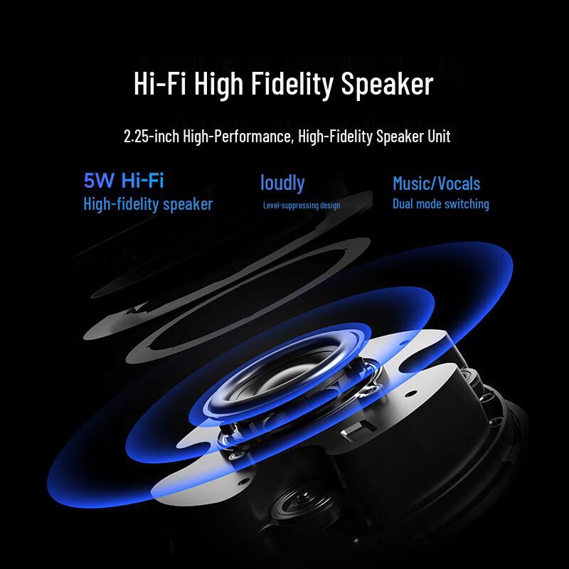 Haoli HM-5U Portable Wireless Conference Microphone (CN version)