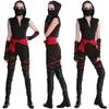 Stilvolles Damen Ninjago Kostüm mit Kapuzenshirt für Karneval und Partys