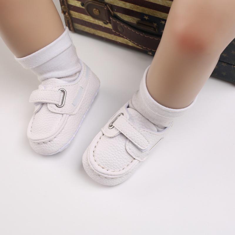 Soft Sole Leather Baby Shoes for Spring and Autumn (0-1 Year)