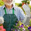 1pair Sheepskin Gardening Gloves Long Sleeve Work Gloves Puncture Resistant Rose Pruning Thicken Wear-resistant Floral Gauntlet