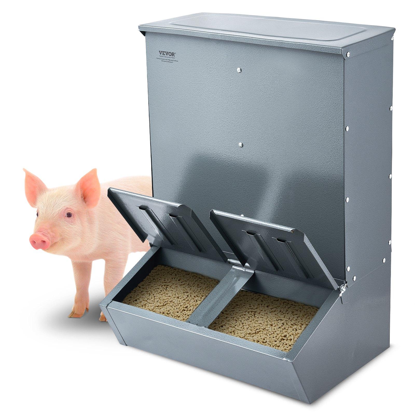 VEVOR Hog Feeder, 3.7 Bushel
