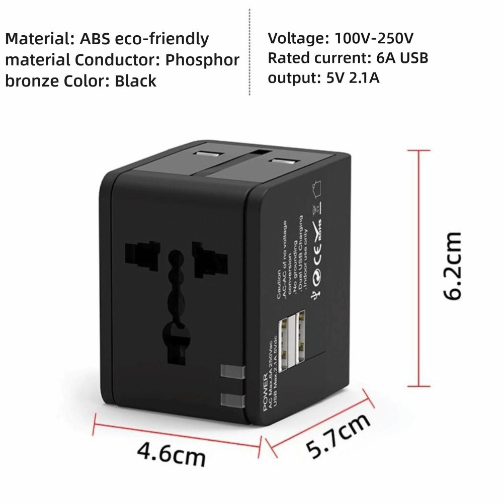 Universal Euro Travel Adapter All-in-One Power Electric Socket New US EU UK AU Plugs