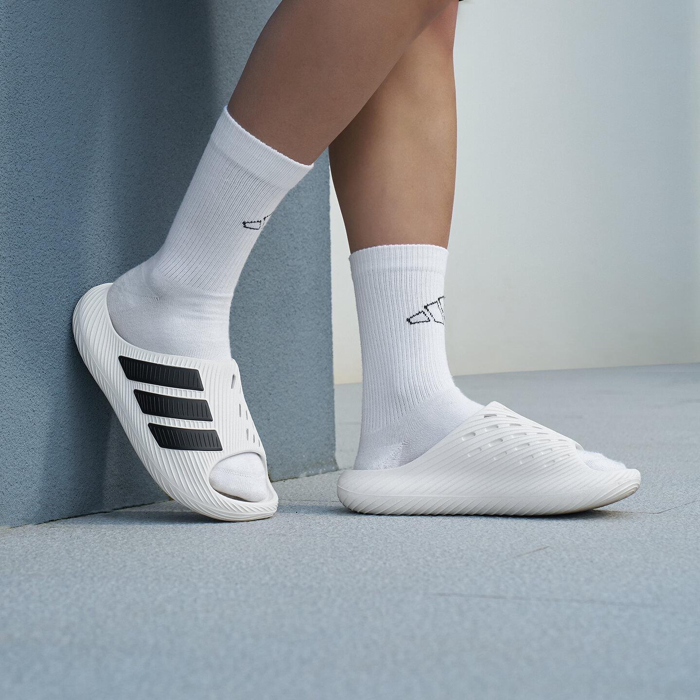 Шлепанцы adidas Purechill Белый Черный 38