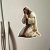 Jesus Prayer Shelter Artistic Car Sticker Vinyl Decal Waterproof Rear Window Motorcycle Camper Bumper Truck Laptop Decoration JM22