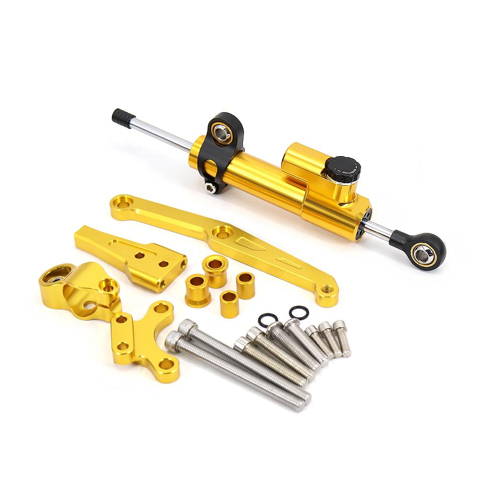 CB650R 2024-2018 Pour Honda CB 650 R CB650 R Aluminium CNC Réglable Moto Amortisseur Stabilisateur de Direction Kit de Fixation de Support