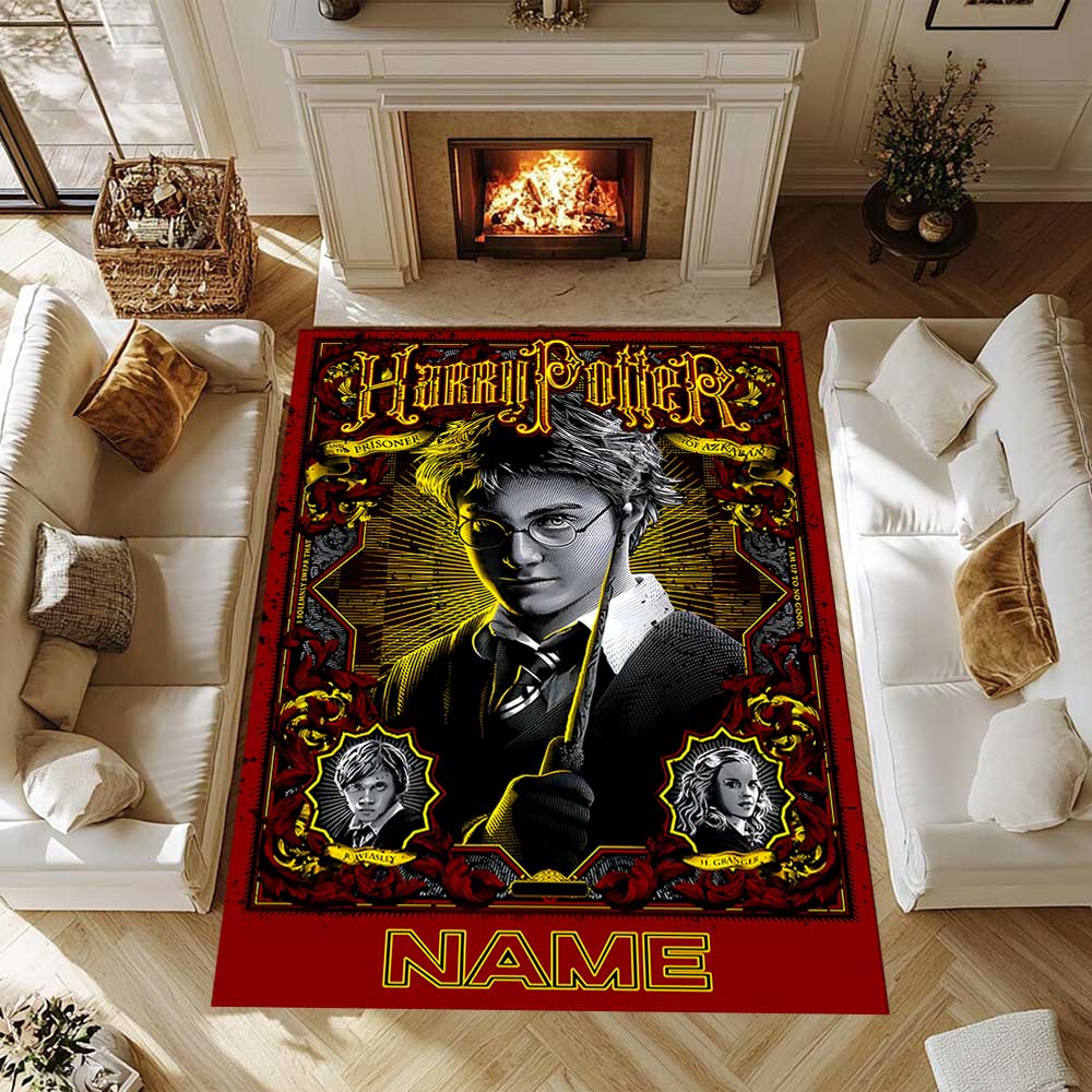 Warner Bros. Film (19) Personalizza il tuo tappeto con nome, cuscino per sedia da ufficio, regalo per camera da letto, soggiorno di casa.