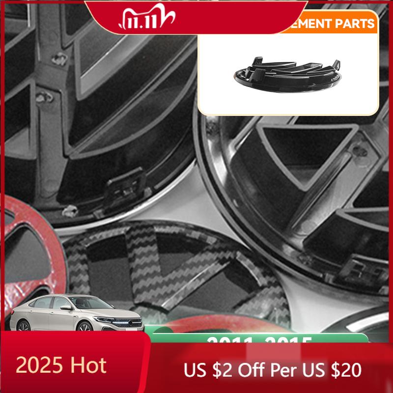 KQY3 Hot 2026 Valve Stems Caps For VOLKSWAGEN VW Interior Stickers 1Pcs 561.583.690 Volkswagen 150mm 100mm Car Logo Front Bonnet Hood