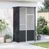 Vidaxl Aviary, Anthracite, 115X78X200 Cm, Galvanized Steel