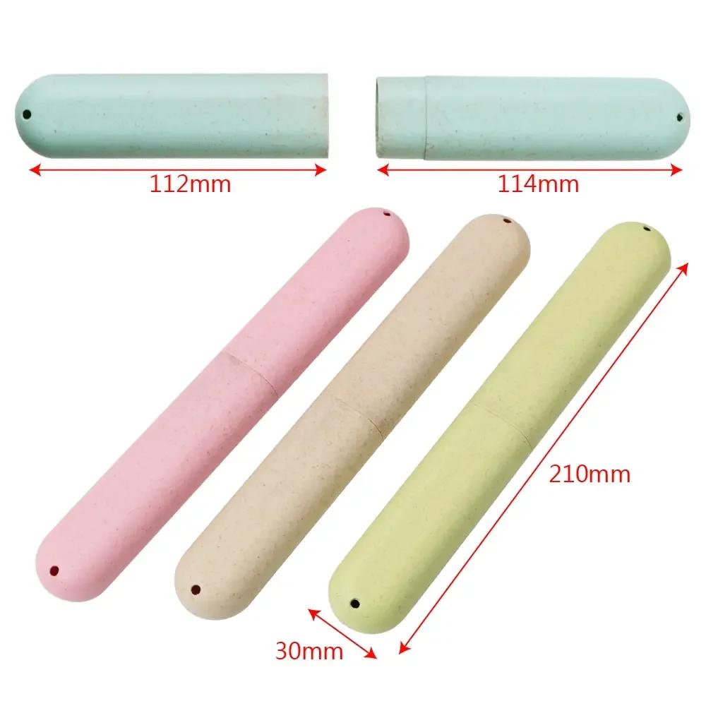 1pc Portable Travel Camping Toothbrush Tube Box Cover Water Filter Anti-dirty Bathroom Accessories Fashion Packaging Storage Box