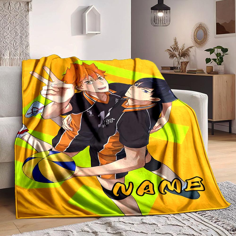 Custom 1pc Volleyball Friendship Adventure Blanket, Soft And Comfortable Blanket, Casual Warm, Camping Travel Blanket, Birthday Gift Q91289